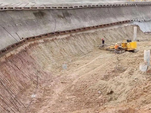 墨江基坑边坡加固
